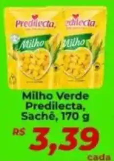 Supermercados Bretas Milho Verde Predilecta, Sachê, oferta