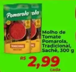 Supermercados Bretas Molho de Tomate Pomarola, Tradicional, Sache, oferta