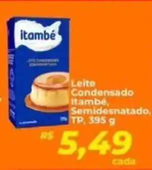 Supermercados Bretas Leite Condensado Itambé, Semidesnatado, TP, oferta