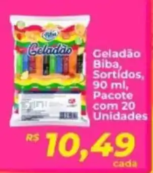 Supermercados Bretas Geladão Biba, Sortidos, oferta