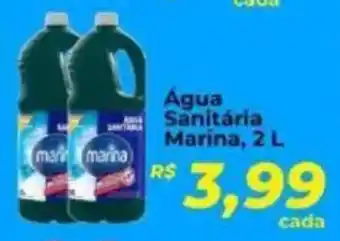 Supermercados Bretas Agua Sanitária Marina, oferta