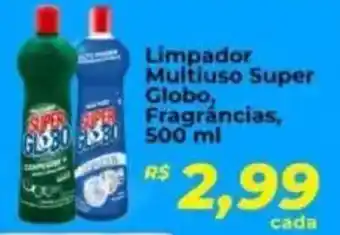 Supermercados Bretas Limpador Multiuso Super Globo, Fragrâncias, oferta