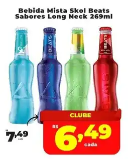 Rede uniforça Bebida Mista Skol Beats Sabores Long Neck oferta