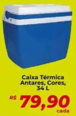 Supermercados Bretas Caixa Térmica Antares, Cores, oferta