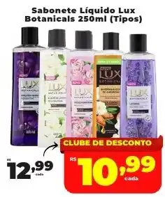 Rede uniforça Sabonete Líquido Lux Botanicals  (Tipos) oferta