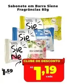 Rede uniforça Sabonete em Barra Siene Fragrâncias oferta