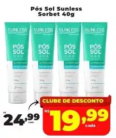 Rede uniforça Pós Sol Sunless Sorbet oferta