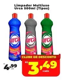 Rede uniforça Limpador Multiuso Urca (Tipos) oferta