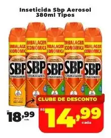 Rede uniforça Inseticida Sbp Aerosol  Tipos oferta