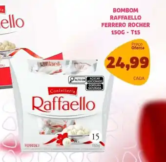 Bergamais Supermercados Bombom raffaello ferrero rocher oferta