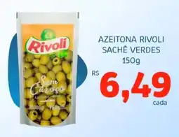 Bergamais Supermercados Azeitona rivoli sachê verdes oferta