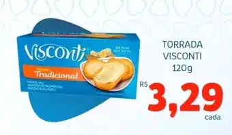 Bergamais Supermercados Torrada visconti oferta