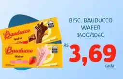 Bergamais Supermercados Bisc. bauducco wafer oferta