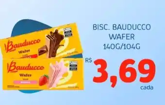 Bergamais Supermercados Bisc. bauducco wafer oferta