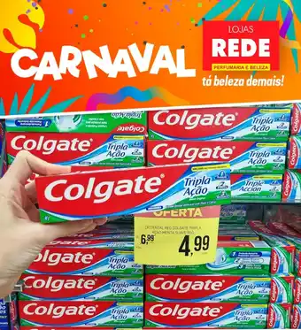 Lojas Rede Cr dental reg colgate tripla acao menta suave oferta