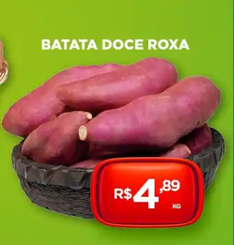 DB Supermercados Batata doce roxa oferta