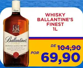 Vencedor Atacadista Whisky ballantine's finest oferta