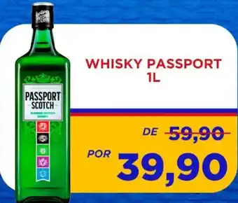 Vencedor Atacadista Whisky passport oferta