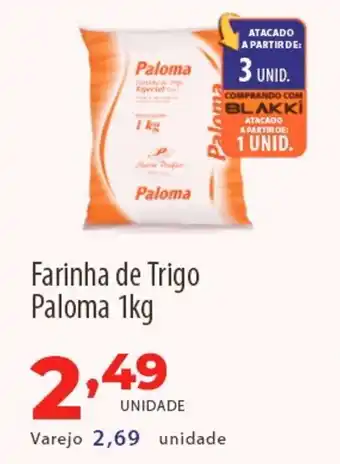 Akki Atacadista Farinha de Trigo Paloma oferta