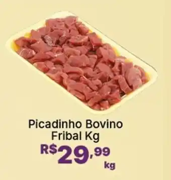 Super Lagoa Picadinho Bovino Fribal oferta