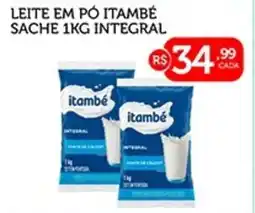 CenterBox Leite em pó itambé sache integral oferta