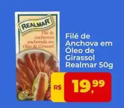 Tonin Superatacado Filé de Anchova em Óleo de Girassol Realmar oferta