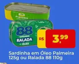 Tonin Superatacado Sardinha em Óleo Palmeira ou Ralada 88 oferta