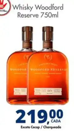 Delta Supermercados Whisky Woodford Reserve oferta