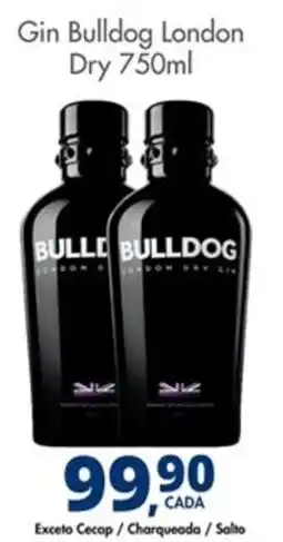 Delta Supermercados Gin Bulldog London Dry oferta