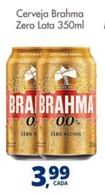 Delta Supermercados Cerveja Brahma Zero Lata oferta