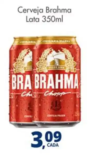 Delta Supermercados Cerveja Brahma Lata oferta