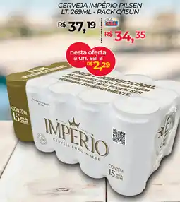 Rede Krill Cerveja império pilsen lt. oferta