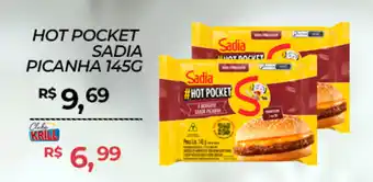 Rede Krill Hot pocket sadia picanha oferta