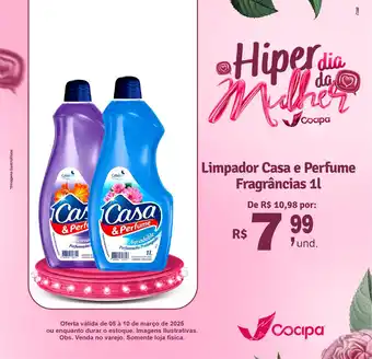 Cocipa Limpador Casa e Perfume Fragrâncias oferta