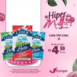 Cocipa Leite Uht Lider oferta