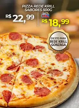 Rede Krill Pizza rede krill sabores oferta