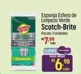 Muffato Scotch brite - esponja esfera de limpeza verde oferta