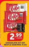 Roldão Nestlé - chocolate kit kat sabores oferta