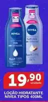 Roldão Nivea - loção hidratante tipos 400ml oferta