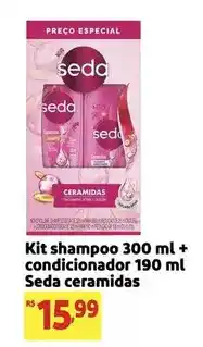 Extra Seda - kit shampoo + condicionador oferta