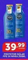 Roldão Nivea - protetor solar fps 30 oferta