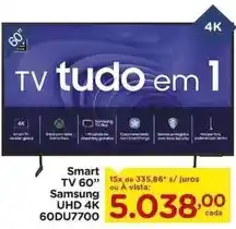 Carrefour Smart - smart tv 60 uhd 4k 60du7700 oferta