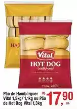 Fort Atacadista Vital - pão de hambúrguer vital oferta