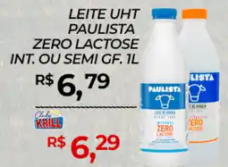 Rede Krill Leite uht paulista zero lactose int. ou semi gf. oferta