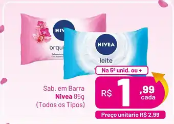 Farmácias Descontão Sab. em Barra Nivea oferta