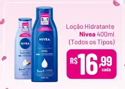 Farmácias Descontão Loção Hidratante Nivea oferta