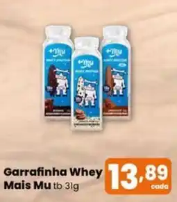 Superfacil Atacado Garrafinha Whey Mais Mu tb oferta