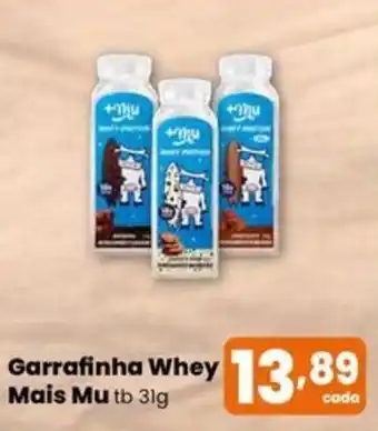 Superfacil Atacado Garrafinha Whey Mais Mu tb oferta