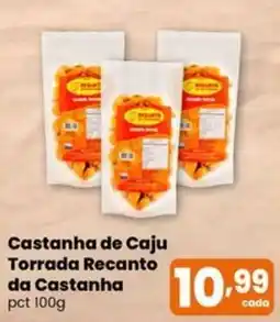 Superfacil Atacado Castanha de Caju Torrada Recanto da Castanha oferta