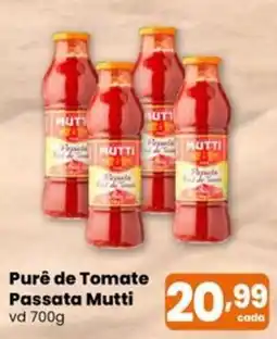 Superfacil Atacado Purê de Tomate Passata Mutti vd oferta